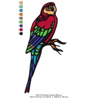 Bird Embroidery Design 94
